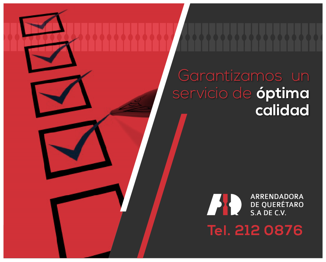 Arrenqro's tweet photo. Calidad y servicio. Nuestros objetivos. http://t.co/1dcFQLYXv2