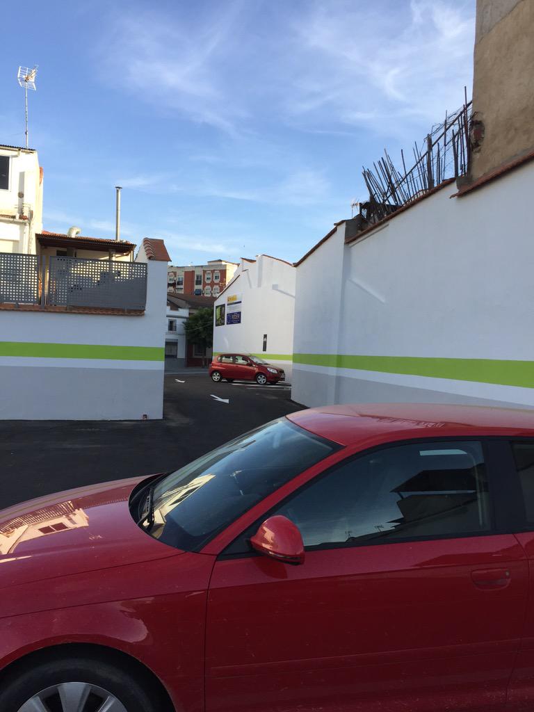 Desde esta mañana el Parking de San Benito abierto. 86 plazas en el centro. No prometemos, comprometemos y cumplimos