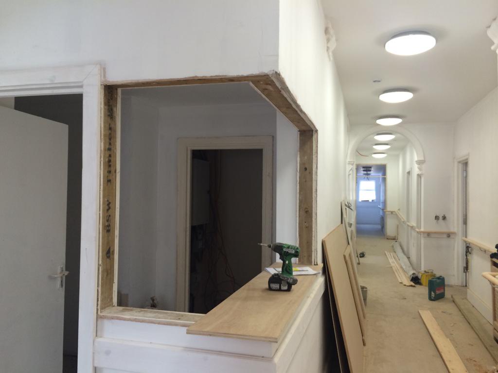 The_Fish_Doctor's tweet image. New instillation through a wall. Will share the progress..... #aquarium #fishtank