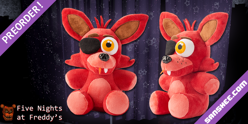 sanshee foxy plush