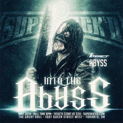Superkickd's tweet photo. Who's got their tickets to see @TherealAbyss vs @AshleySixx in a #MonstersBall Anything Goes Match!? http://t.co/83MuIKOX3K