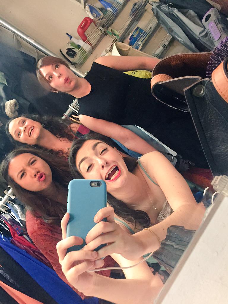 Pace_NY2LA's tweet photo. BACKSTAGE SELFIES @StLukesTheatre @PacePerfArts NYC SHOWCASE ❤️🎭 catch us again at 6pm in midtown!!!! http://t.co/ijl2h4SUVJ