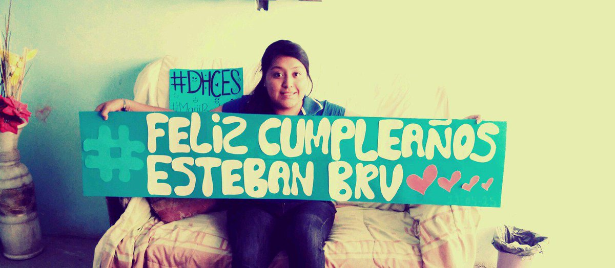 Marii_DeMtz's tweet photo. #FelizCumpleañosEstebanBRV #DHCES
@esteban_brv @ClubEsteban_DH http://t.co/icD2rk0OMq
