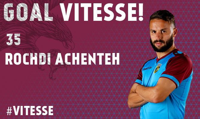 MijnVitesse's tweet photo. ’43 Goal #Vitesse! Rochdi Achenteh, 1-3 #feyvit http://t.co/RSFDLs6HQq