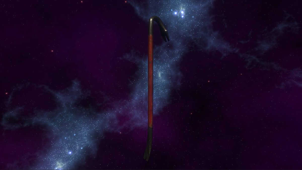 InfiniteEchoGD's tweet photo. The famous crowbar, something every great #FPS game needs #InfiniteEchoGame #gamedev #alldev #indiedev #unity3d http://t.co/NDHo7i2pLz