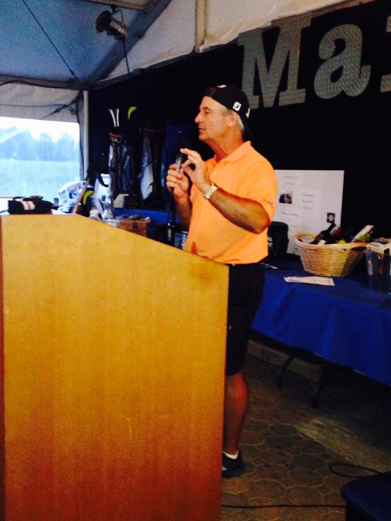 #BlaineMcCallister knocking out of the park raising $$$ for Jonesy. michaeljonestrust.org