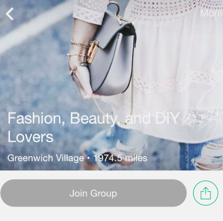 BlupeApp's tweet photo. "Fashion, Beauty, and DIY Lovers" is a gorgeous #BlupeGroup in Greenwich Village. Check it out http://t.co/G5x08Dnn6U http://t.co/oMUGU9g1GN