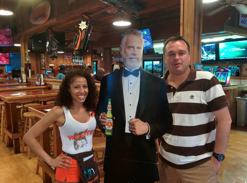 jcmwright80's tweet photo. #EpicPrize I grabbed his cardboard ass and he loved it! http://t.co/E6D8zR7bVq