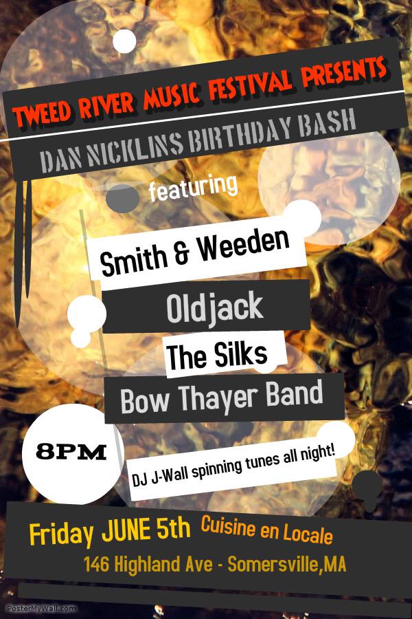 <a href="/bowthayer/">Bow Thayer</a> <a href="/TheSilks/">The Silks</a> <a href="/SmithandWeeden/">Smith&Weeden</a> <a href="/OldjackMusic/">OldJack</a> @CuisineEnLocale Friday 6/5