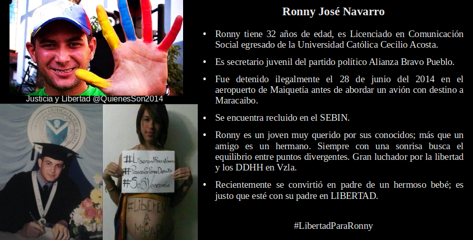 Mañana #12My audiencia de Ronny Navarro. NO es un delincuente,es un mediador en los conflictos #LiberenARonny #QS