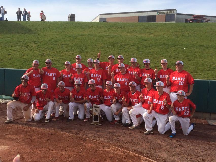 TimMillerEMS's tweet photo. Way to go Manti High Baseball!! State Champs today!! Well deserved, boys &amp; coaches!!! :) http://t.co/X4PdoI3wu9