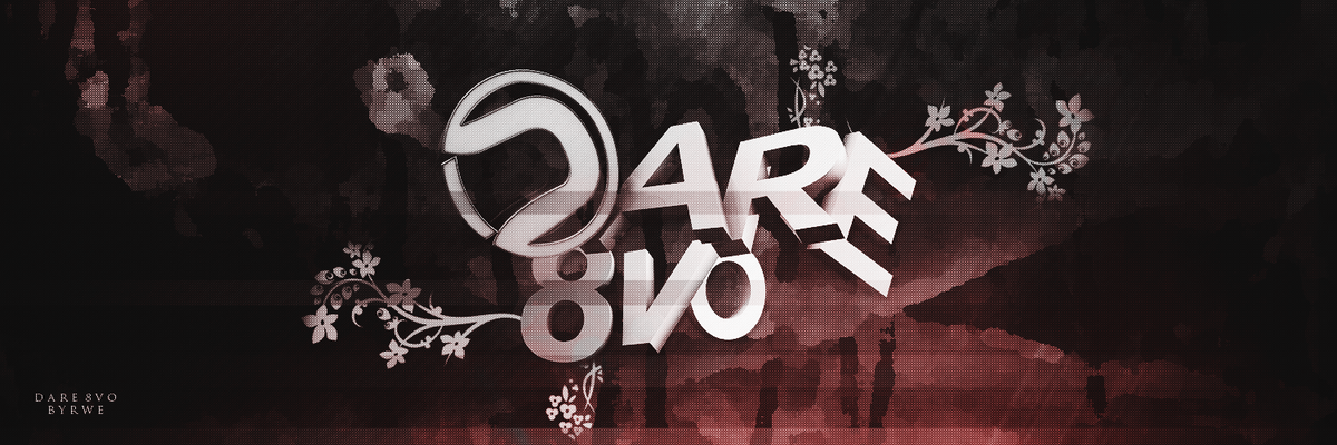 tomorchrd's tweet image. Header for @Dare8vo 
Tried a new style
Hope you like it dude:)
RTs/Favs would be sick