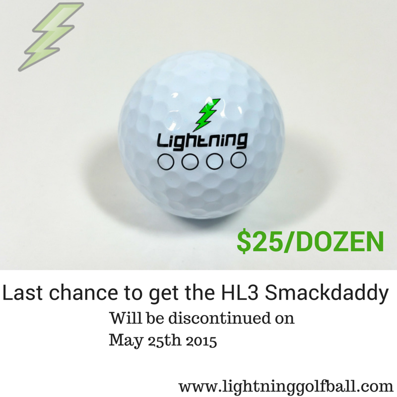 Lightning_Golf's tweet photo. SmackDaddy being DISCONTINUED on May 25th. Stock up before we run out! http://t.co/OOHaiU9RIK #golf #golfdeals http://t.co/vTmwwcti0K