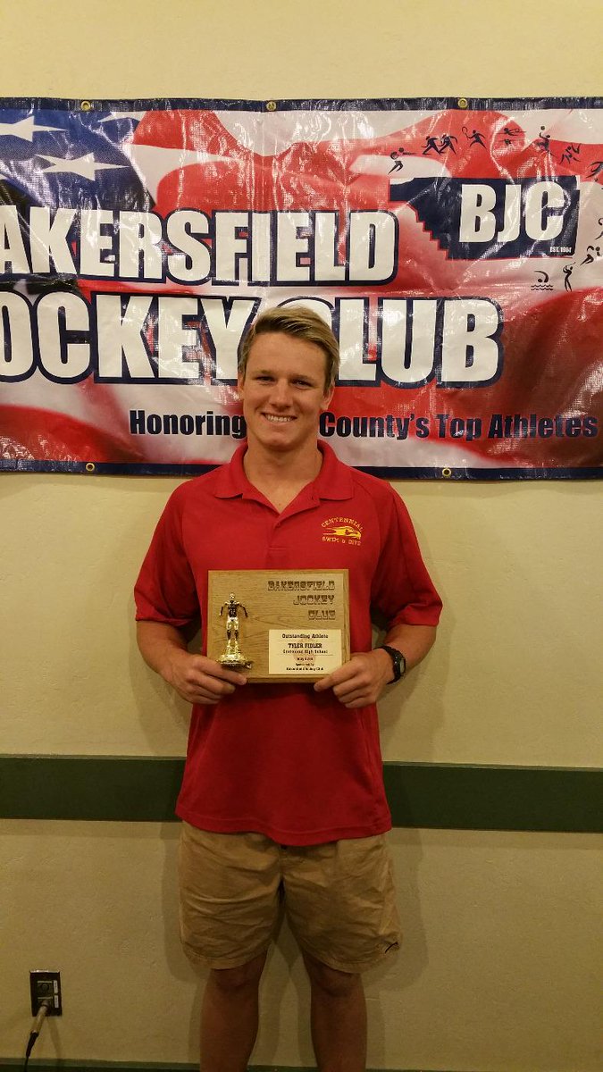 CentennialHawks's tweet photo. Congratulations to Tyler Fidler on being honored at today's Jockey Club luncheon. http://t.co/aNAqEuZnx7