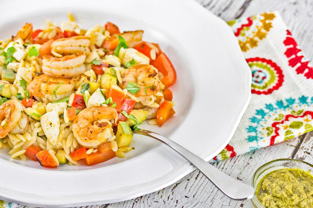 #ThisWeeksDelivery contains a #tasty #ShrimpCapreseSalad!