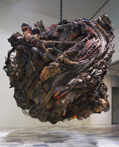 MuseumModernArt's tweet photo. Remembering the late artist Chris Burden with his mammoth sculpture "Medusa's Head." http://t.co/RaZ06Ubx4L http://t.co/pUQ8MtmfI3