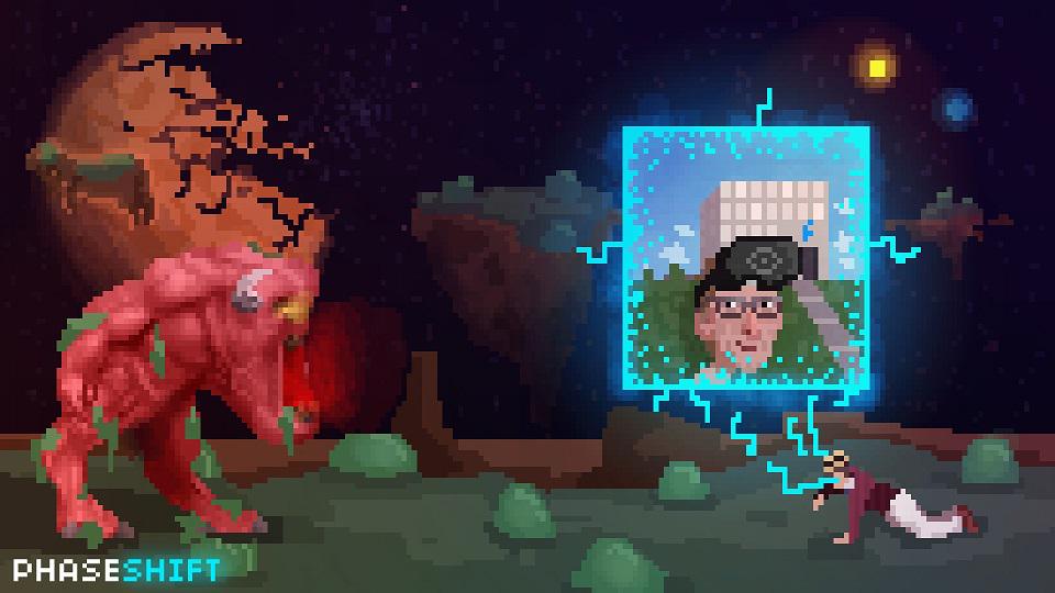 PhaseShiftVR's tweet image. Thanks to all the folks at @Oculus for putting on the #VRJam! Our team had a blast creating our entry: PhaseShift!