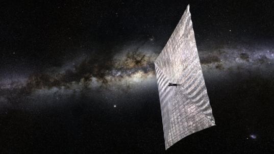 From one #solar mission to another: good luck <a href="/BillNye/">Bill Nye</a> &amp; <a href="/exploreplanets/">Planetary Society</a>, on Lightsail, May 20! #futureisclean