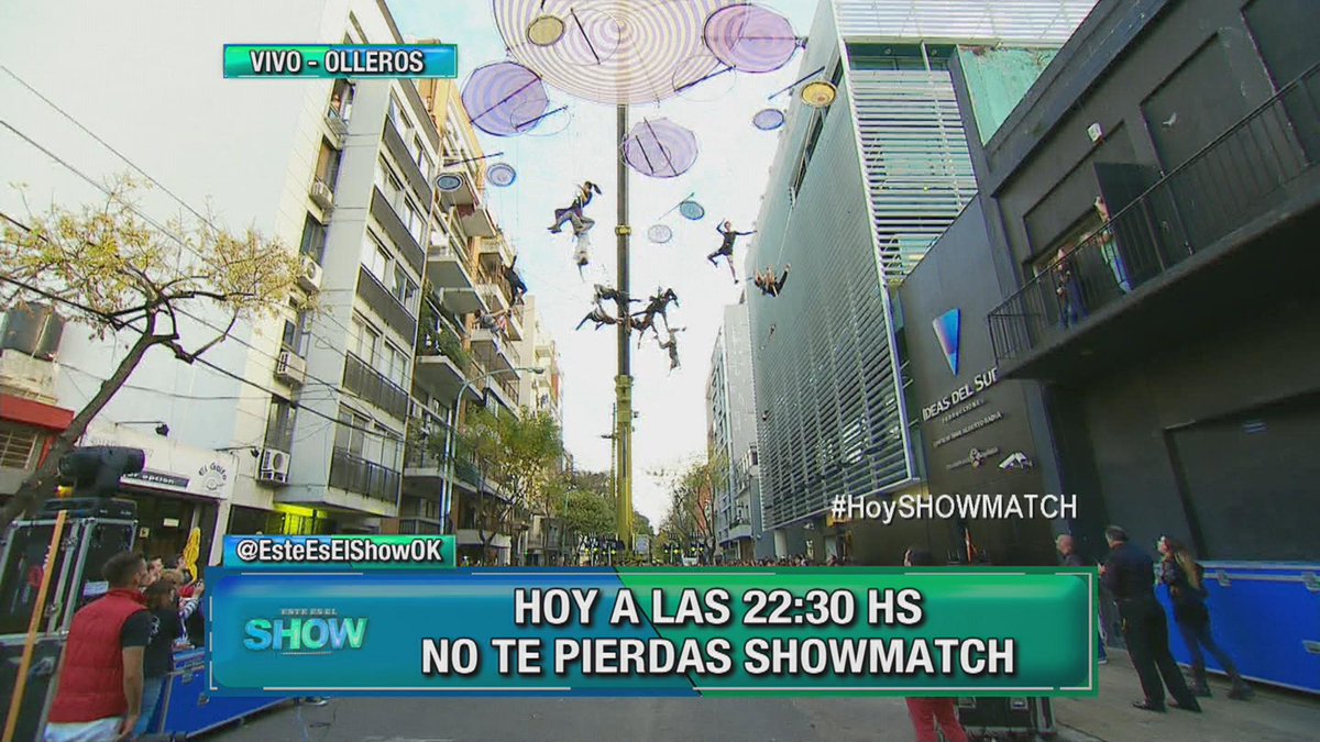 Ensayo colosal: grúa hidráulica, 800 personas y corte de calle. #VuelveMarcelo 
eltrecetv.com.ar/este-es-el-sho…