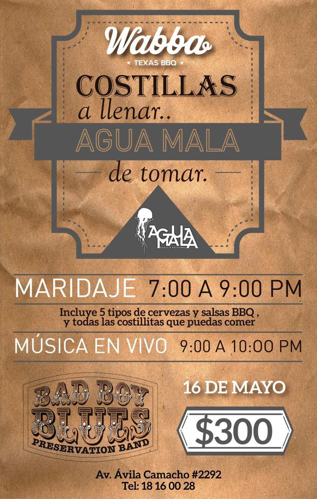 wabbabbq's tweet photo. Este sábado 16 de Mayo #AllYouCanEat #BBQribs + chela artesanal y blues en vivo!!! Reservaciones al 18160028 http://t.co/ZJLvj1CcEF