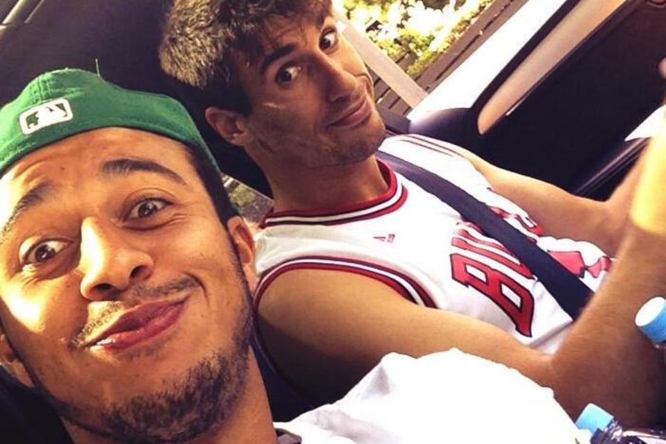 DailyBromance's tweet photo. Javi Martínez &amp; Thiago Alcántara 😍💕❤ http://t.co/H0YON5X5h3
