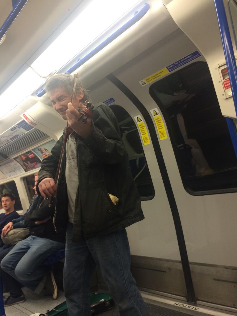 imbrewin's tweet photo. This guy off his tits playing his heart out on my way home and he was fucking mint made my day http://t.co/qo3j6j5bN2