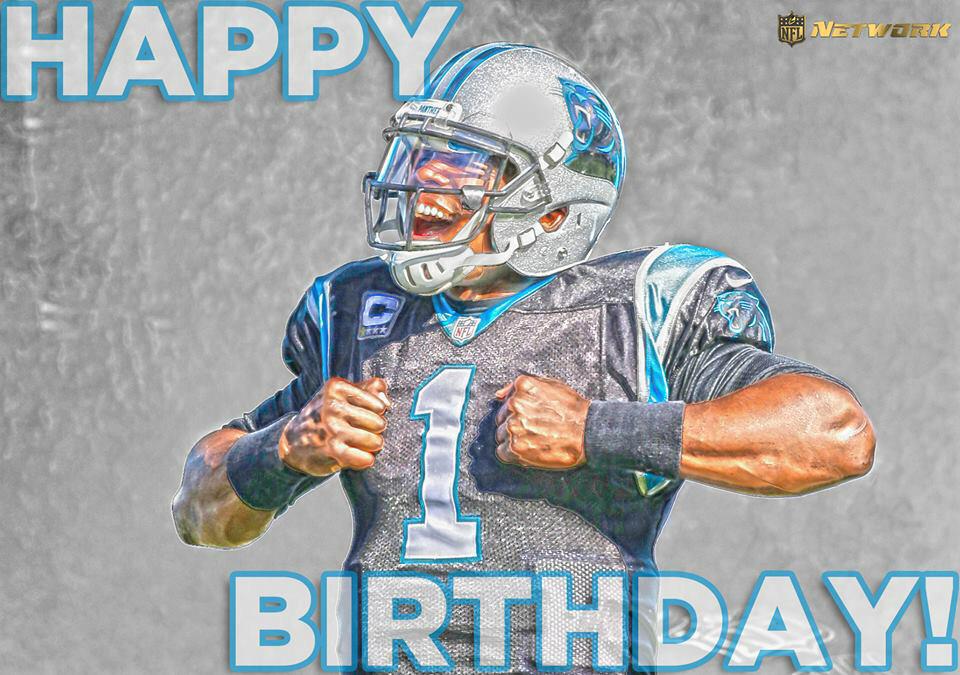 Happy birthday to undercover bae Cam Newton though!   