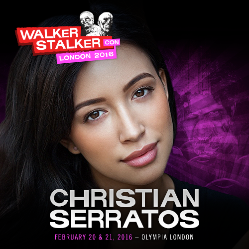 WalkrStalkrCon's tweet photo. GUEST ANNOUNCEMENT – Christian Serratos / @cserratos (Rosita, The Walking Dead) will be joining us for #WSCLondon! http://t.co/hVrsjqyBCl