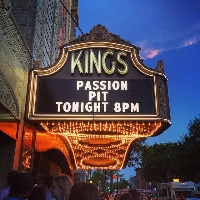 dooltom's tweet image. Sometimes you randomly end up front row at Passion Pit on a Monday night.  Thanks @CenterAisleTix !