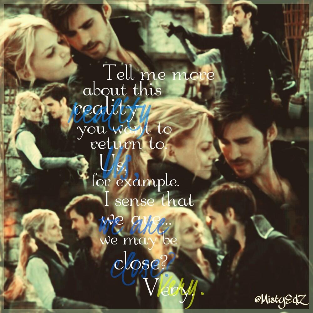 MistyEdZ's tweet image. &quot;We are... We may be close?&quot;
&quot;Very.&quot;
#CaptainSwan 💘💘💘
#OnceUponATime #OperationMongoose
#EmmaSwan #CaptainHook