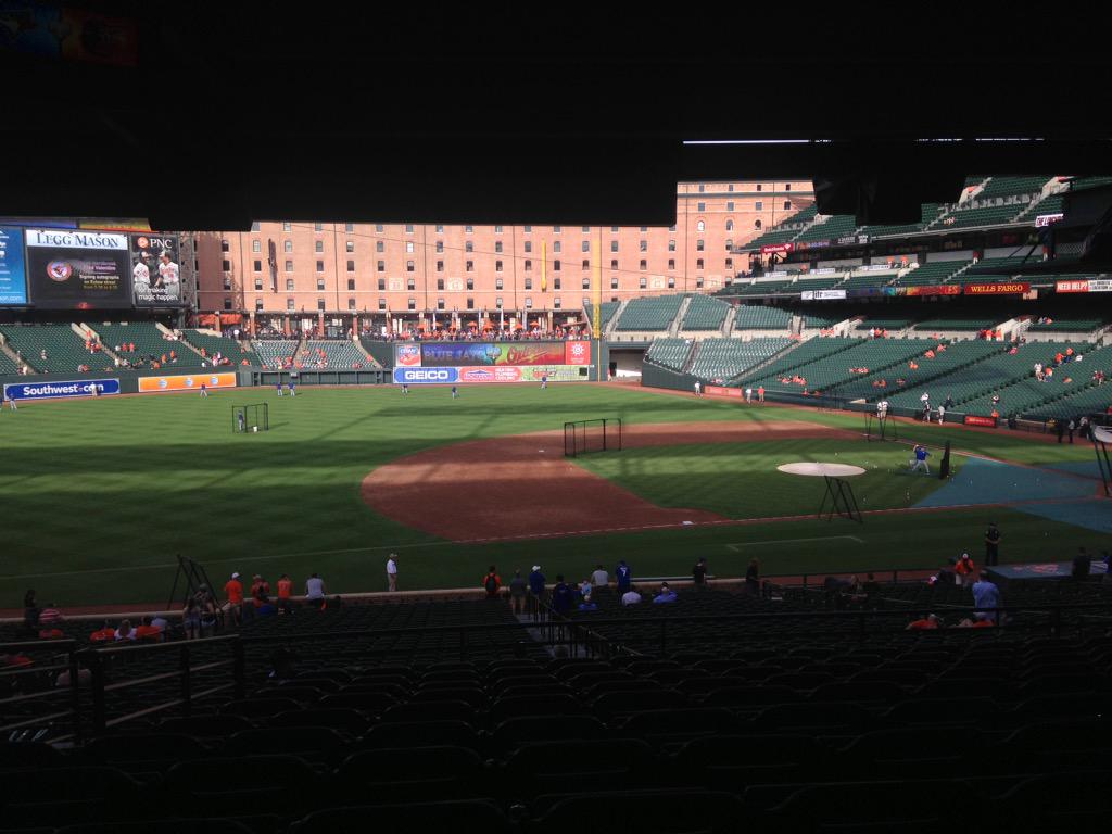 poppsunshine's tweet photo. @asianmegan in the seats. They are great #bettertowin Good to be back @ReOpeningDay http://t.co/kPFDj02LLc