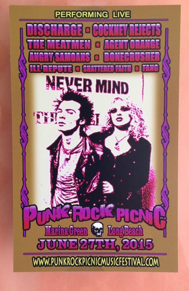 PDTP19's tweet image. Looking forward to @punkrockpicnic this June. If you're in the Southern California area, you should check it out.