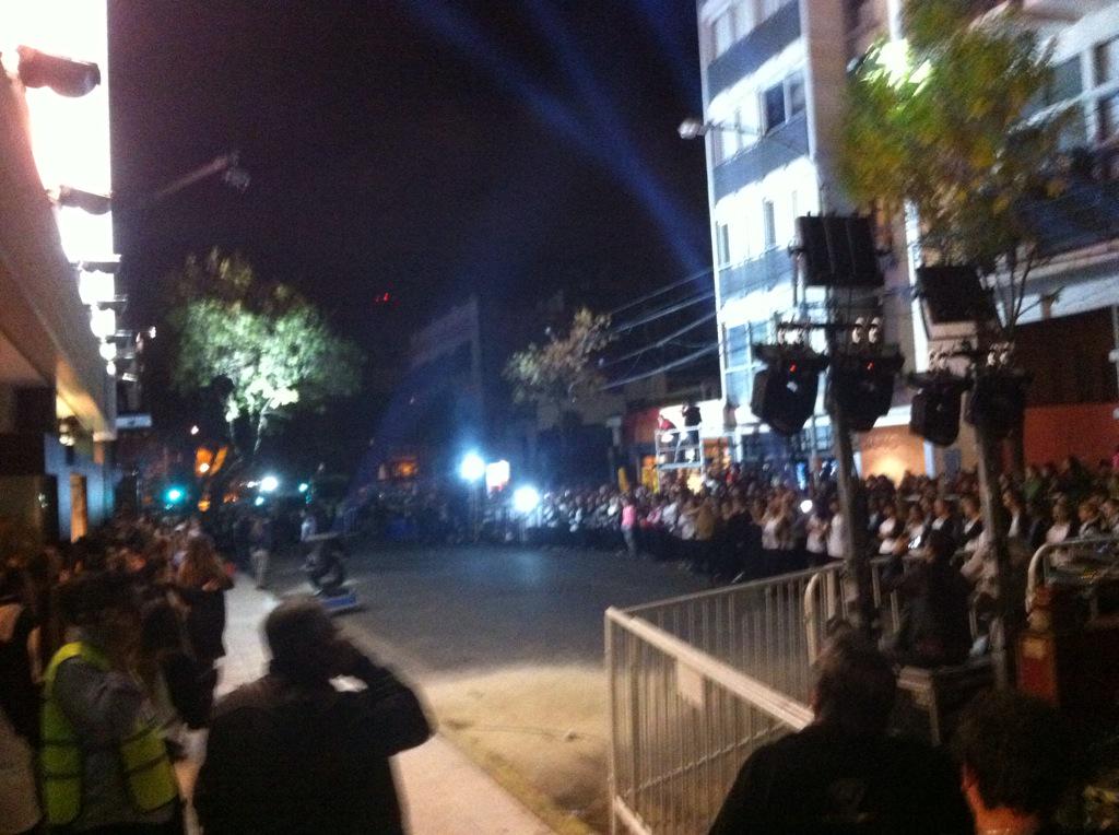 ¡Mucha ansiedad en Ideas del Sur! Cada vez falta menos para que empiece Showmatch. Así esta Olleros a esta hora: