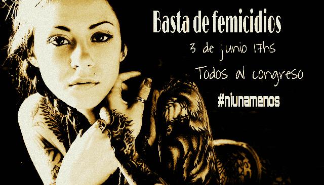 laspornografas's tweet image. Digamos basta de #femicidios #niunamenos 3 de junio al Congreso
