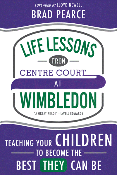 bradpearce321's tweet photo. Cover for "Life Lessons From Centre Court at Wimbledon:  Teaching Your Children to Become the Best THEY Can Be. http://t.co/tJWjJcBQsI
