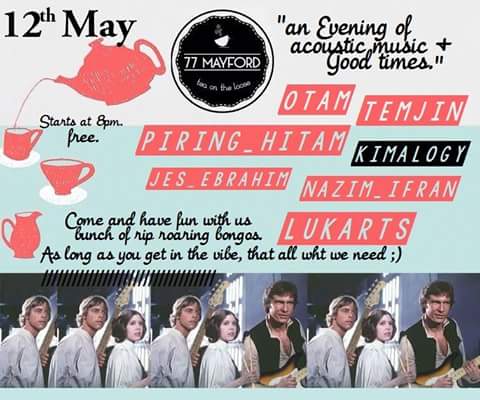 Tonight at Kota Damansara, 77Mayford :)