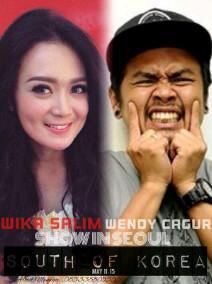 Wendi Cagur show in Seoul 11-15 Mei 😎😎😎
