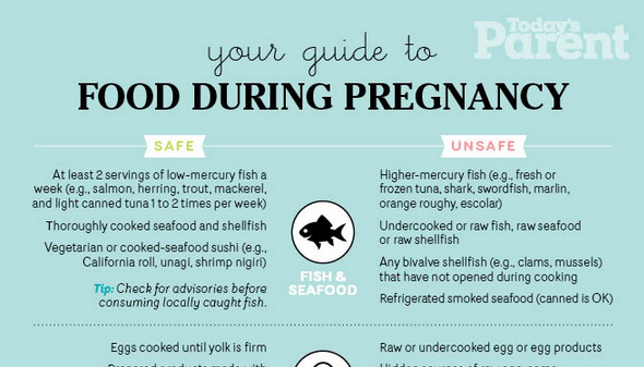 Todaysparent's tweet image. Here&apos;s the TRUTH about what&apos;s safe for you to eat during pregnancy —&amp;gt; ow.ly/MPgBT