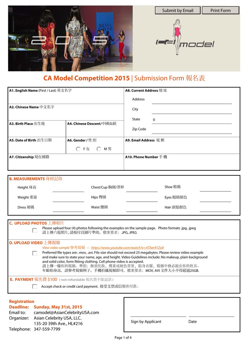 ChineseModelsUs's tweet photo. 2015 CA Model Competition Application is here! Feel free to download and submit to CAModel@AsianCelebrityUSA.com,..❤ http://t.co/bl0S6wtzgg