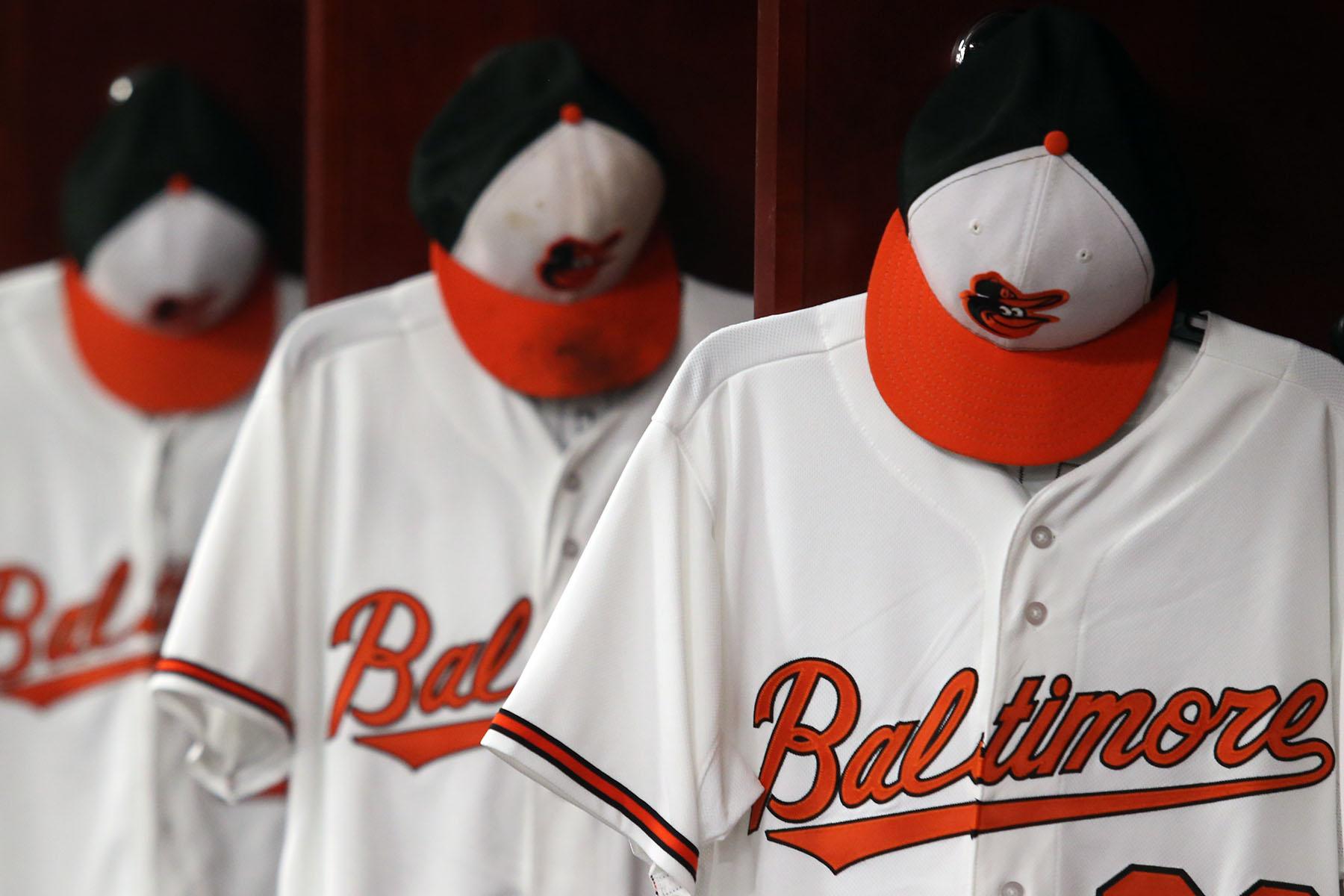 baltimore orioles home uniform