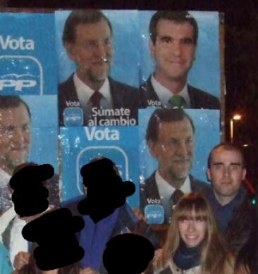 Aquí nuestro candidato <a href="/Javi_Roor/">Javier Ortega</a> en la anterior pega de carteles #enconciencia <a href="/Azuquecatv/">Azuqueca Televisión</a> @AzuquecaDirecto