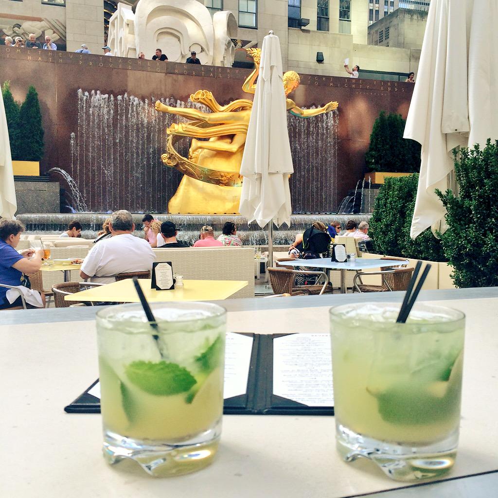 tweeterjain's tweet photo. Hi summer @rockcenternyc! #MojitoMe http://t.co/SaHQJK2icJ