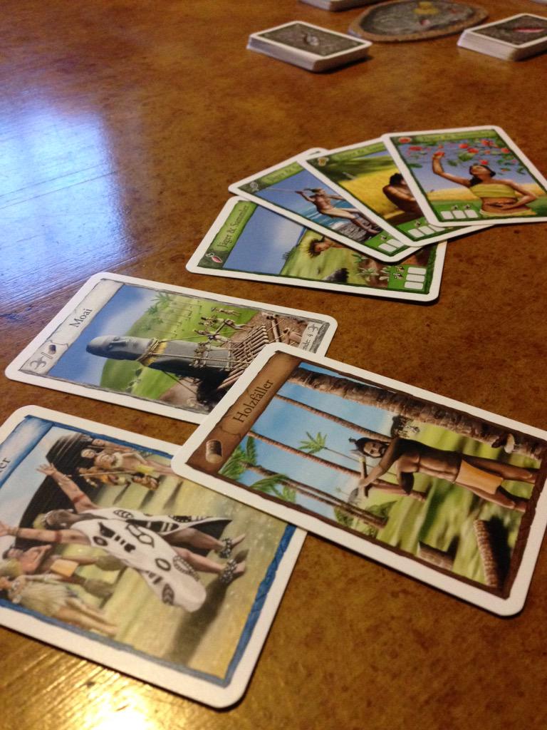 CardboardCrush's tweet photo. Get ready to devastate this island. #RapaNui. @KOSMOS_Verlag http://t.co/qo9xReCqeJ