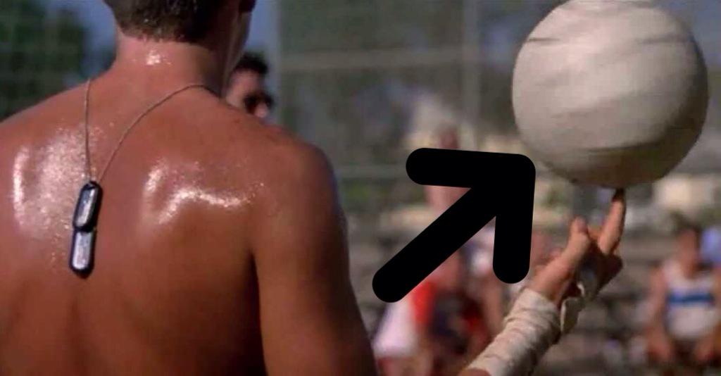TopGunQuoter's tweet photo. Mav and Goose only beat Ice and Slider because the volleyball was slightly deflated #DeflateGate http://t.co/RyNIzEKFnS
