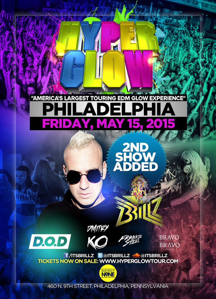 THIS FRIDAY NIGHT!

@ItsBRILLZ @DJ_DOD @DmitryKOmusic <a href="/DjFrankieSteel/">FS</a> @JoinTeamBravo 

PHILLY! Grab Your Tix Today!