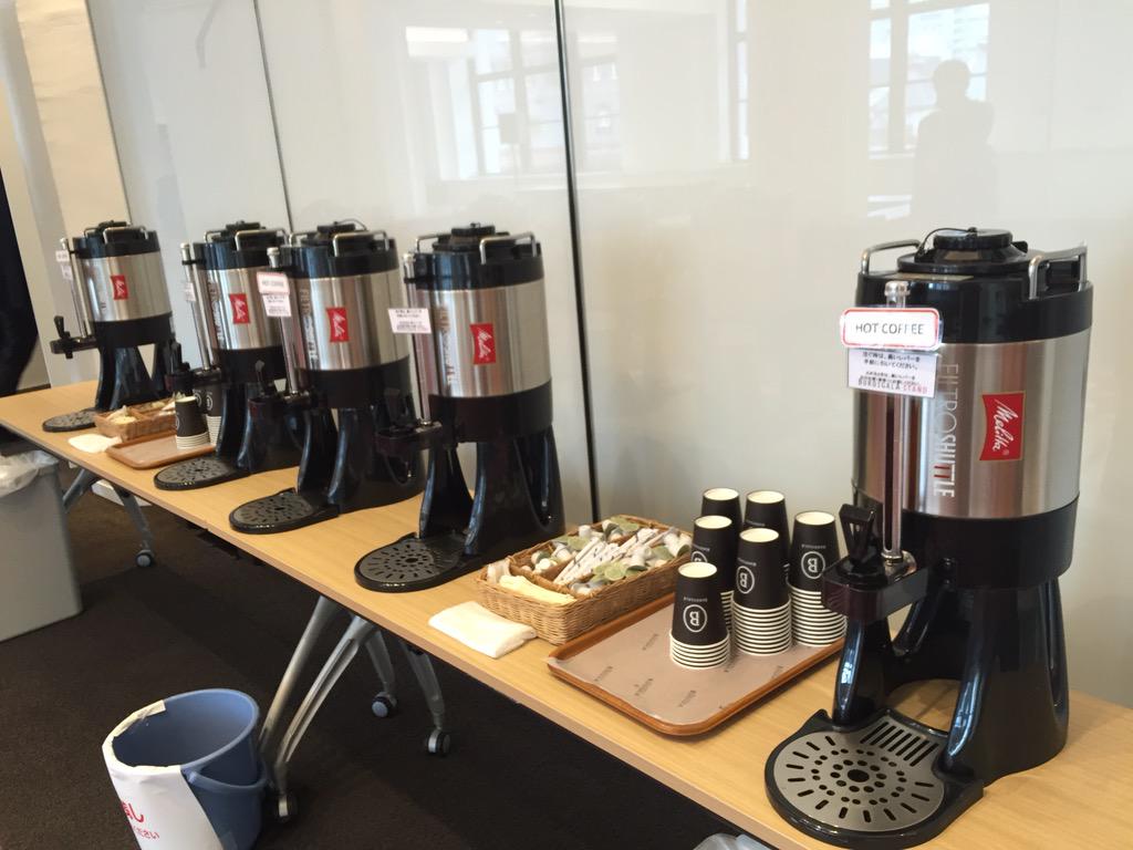 SalesforceDevJP's tweet image. セミナールーム出たところにコーヒーご用意あります。 早い者勝ちです。 #golightningfast