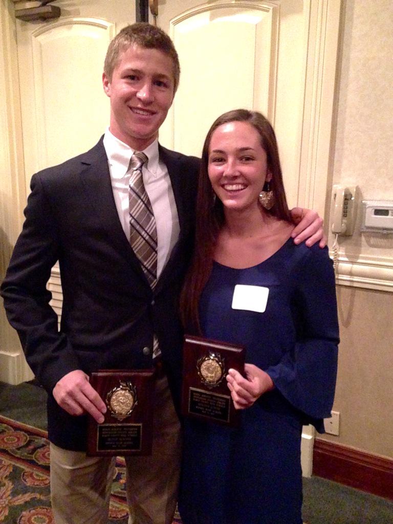 MattBaldwin34's tweet photo. Congrats to Quinn McKone and Aislinn Lowth for winning Marin Athletic Foundation athletes of the year for NHS. http://t.co/g9TIIvB3Cq