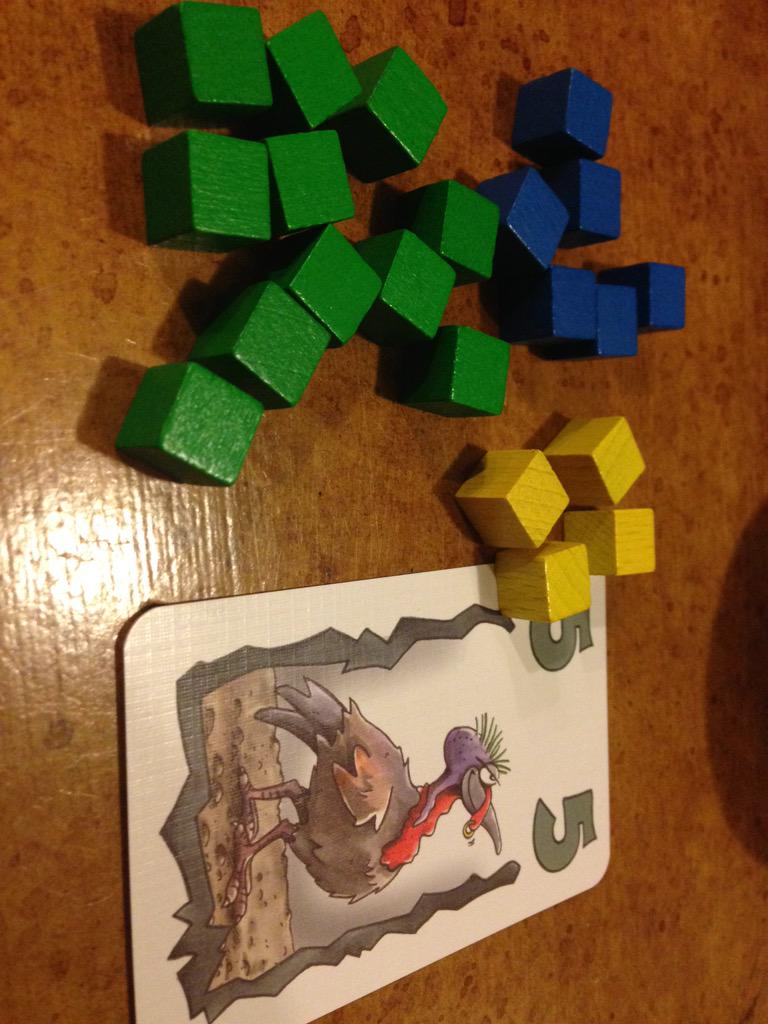 CardboardCrush's tweet photo. Playing this goodness. #HickHack @Zoch_Spiele http://t.co/V1VVAXw5Ft