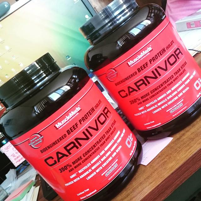 MuscleMeds's tweet photo. Beef #protein at the speed of #whey! This great formula is 350% more concentrated than a steak! RT for #BeefProtein! http://t.co/iKDyQJqOVa