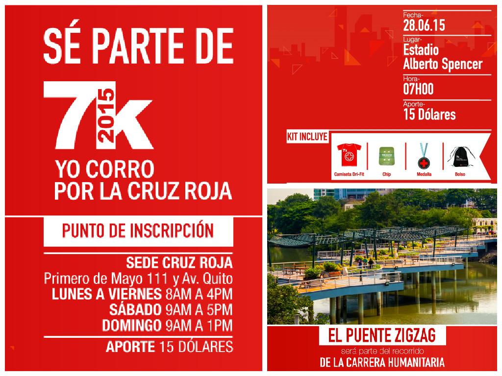 cruzrojaguayas's tweet photo. Si #corres #trotas #ruedas o #caminas en 7K #YOCORROPORLACRUZROJA hay doble satisfacción llegar meta #SalvarVidas http://t.co/e3WiOxlhRd